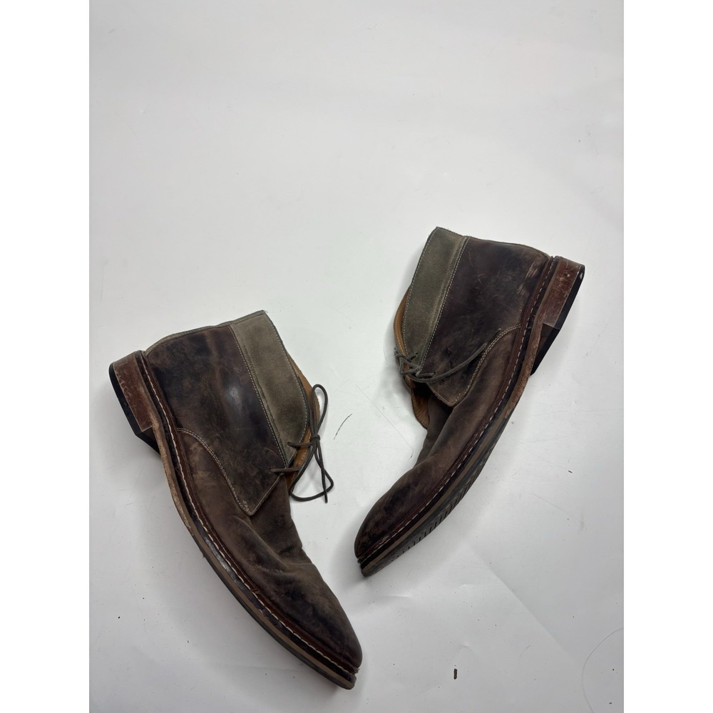 Cole Haan Men's Size 10.5M Williams Welt II Brown Leather Ankle Chukka Boots